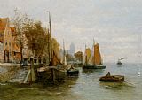 Carl Wagner By the Water painting